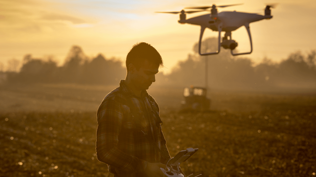 Crop health drone AI