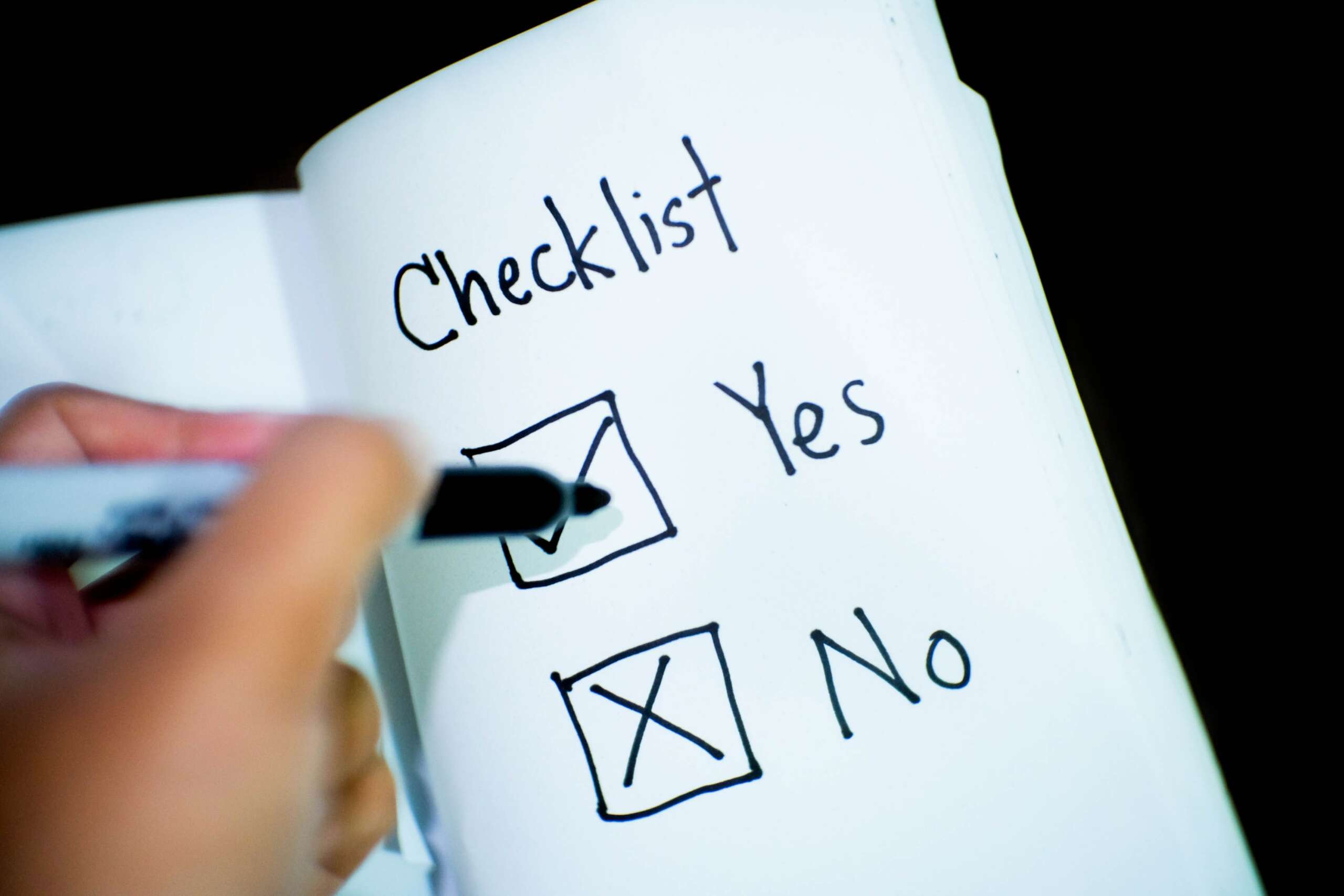 Checklist for outsourcing